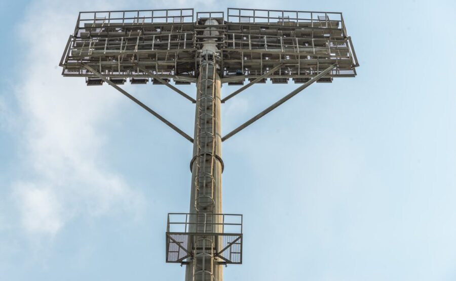 Supply & Fabrication of High Masts at Suez Canal Stadium
