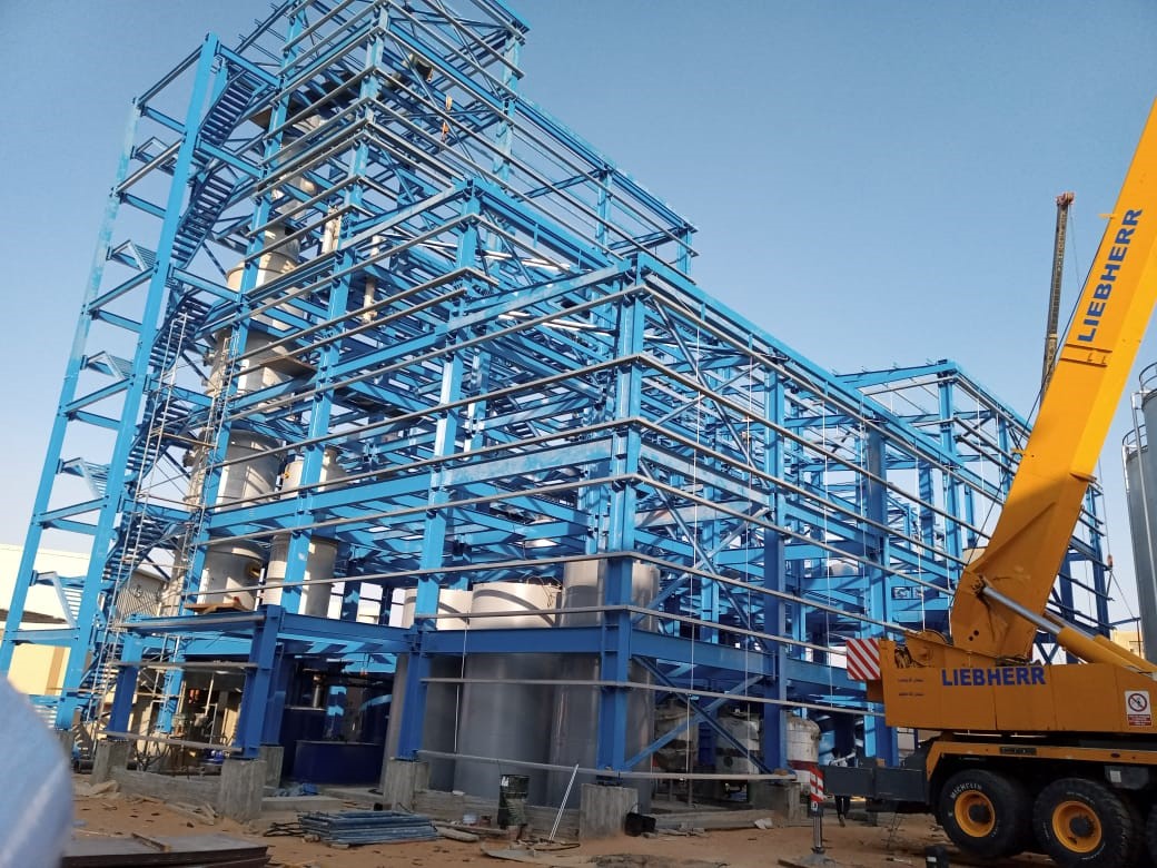 Gulf Arabian – Steel Structure 600 Ton